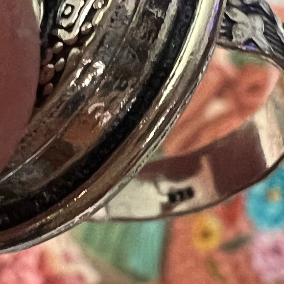 🆕️ Secret Rainbow Moonstone sterling ring - 9 - Picture 8 of 10